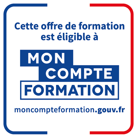 Nos cours et stages de formation sont éligibles au CPF et sont présents sur Mon Compte Formation.